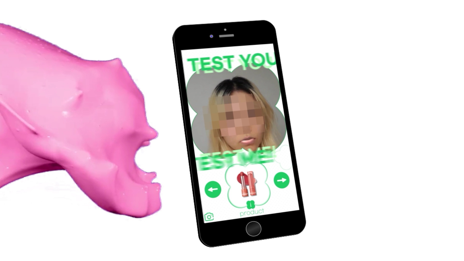 AR 필터를 활용한 제품 시연용 융합 미디어                             